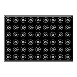 Moule Silicone Mini-Cône Ø 4 cm x H 4,3 cm (x54) Pavoflex