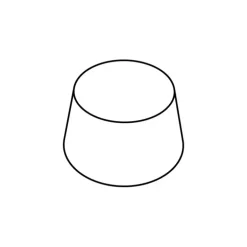 Moule Silicone Muffin Ø 7 cm x H 4 cm (x24) Pavoflex