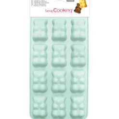 Moule Silicone Ourson Guimauve Chocolat ScrapCooking