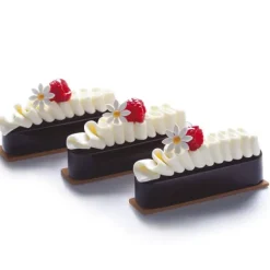 Moule Silicone Pastel 12,5 x 2,8 cm x H 2,8 cm (x14) Pavoflex