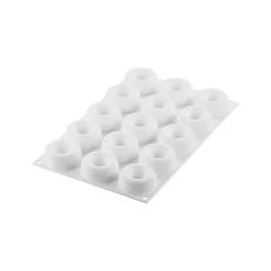 Moule Silicone Savarin Oblio Ø 5 cm x H 2,1 cm (x15) Silikomart Professional