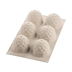 Moule Silicone Segreti del bosco Ø 6,5 x H 5,5 cm (x6) Silikomart