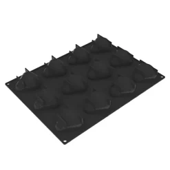Moule Silicone Sfogliatella 7,7 x 7,15 cm x H 3,5 cm (x12) Pavoflex
