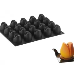 Moule Silicone Tulipe Ø 5,5 cm x H 5,6 cm (x20) Pavoflex