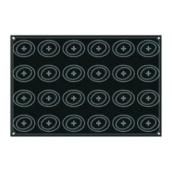 Moule Silicone Vague 8,3 x 6,2 cm x H 3,5 cm (x24) Pavoflex