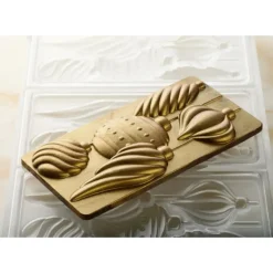 Moule Tablette Chocolat Boule Noël 15,4 x 7,7 cm Pavoni