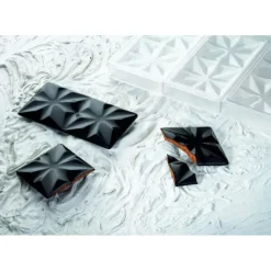 Moule Tablette Chocolat Edelweiss 15,5 x 7,7 cm x H 1 cm (x3) Pavoni