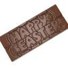 Moule Tablette Chocolat Happy Easter 11,8 x 5 cm (x4) Chocolate World