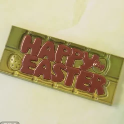 Moule Tablette Chocolat Happy Easter 11,8 x 5 cm (x4) Chocolate World