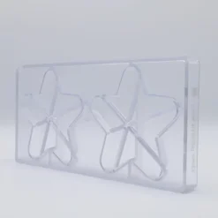 Moule Tablette Chocolat Étoile 11,8 cm (x2) Chocolate World