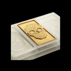 Moule Tablette Chocolat Tête de Mort 15,4 x 7,7 cm Pavoni