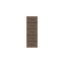 Moule Tablette de Chocolat 5x10g (x6) Pop Chocolat
