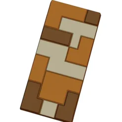 Moule Tablette de Chocolat Tetris x5