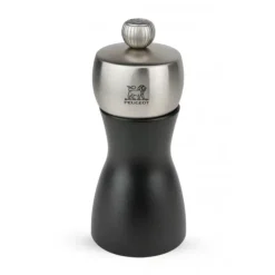 Moulin à Sel Fidji 12 cm Noir-Inox Peugeot