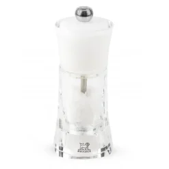 Moulin à Sel Molène 14 cm Transparent et Blanc Peugeot