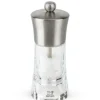 Moulin à Sel Ouessant 14 cm Transparent-Inox Peugeot
