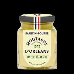 Moutarde d'Orléans Saveur Béarnaise 95g Martin Pouret