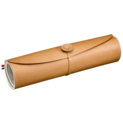 Natte pour 8 Couteaux en Cuir Collection France Opinel