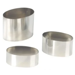 Nonnette Ovale Inox 7 cm H4 cm