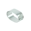 Nonnette Ovale Inox 7 cm x H 3 cm