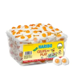 Oeufs au plat x 210 - Boîte Bonbon Haribo