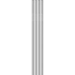 Paille en Inox Droite 21,5cm x4 Lebrun