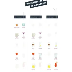 Paille Réutilisable en Verre 20cm droite x4 HALM