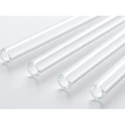 Paille Réutilisable en Verre 20cm droite x6 HALM