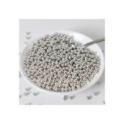 Perles de Sucre Argent Métallique 80g Funcakes