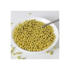 Perles de Sucre Or Métallique 80 g Funcakes