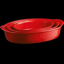 Petit Plat à Four Ovale en Céramique 27,5 x 17,5 cm Grand Cru Emile Henry