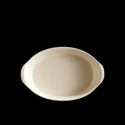 Petit Plat à Four Ovale en Céramique 27,5 x 17,5 cm Argile Emile Henry