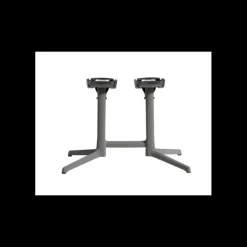 Pied de Table Double Anthracite X 2.0 Grosfillex