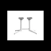 Pied de Table Double Gris Platinium X 2.0 Grosfillex