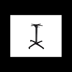 Pied de Table en Métal Epoxy Noire Koné Lyrose