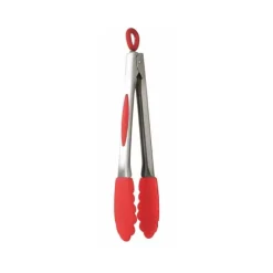 Pince de Cuisine Silicone et Inox 26 cm Rouge Mastrad
