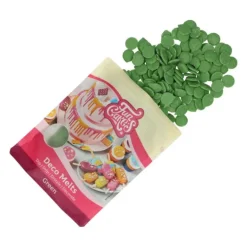 Pistoles Deco Melts Vert 250g FunCakes