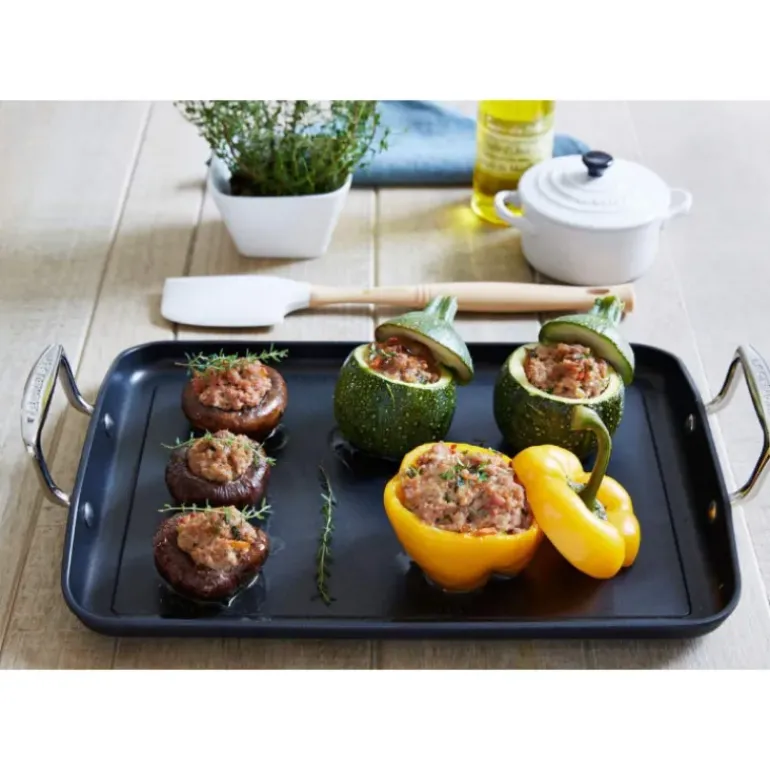 Plancha géante fonte d'aluminium 34 x 25 cm Le Creuset