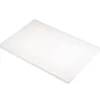 Planche à Découper 50x30 cm H 2cm Polyéthylène Blanc