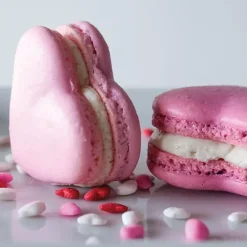 Plaque Macarons Coeurs Silicone 40 x 30 cm Silikomart