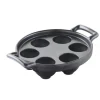Plat à Escargots Noir 6 trous Belle Cuisine Revol