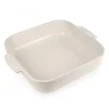 Plat à Four Carré en Céramique Appolia 36 cm Ecru Peugeot