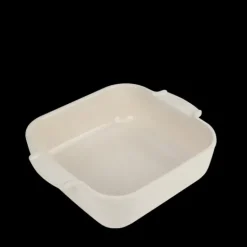 Plat à Four Carré en Céramique Appolia 21 cm Ecru Peugeot