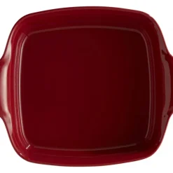 Plat à Four Carré en Céramique 28 x 24 cm Grand Cru Emile Henry