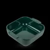 Plat à Four Carré en Céramique Appolia 21 cm Vert Forêt Peugeot