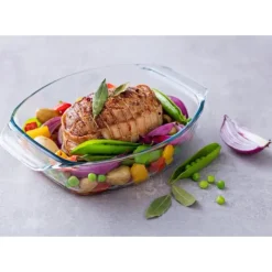 Plat à Four en Verre Ovale 35 x 24 cm 2,8 L Irrésistible Pyrex