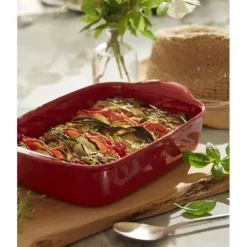 Plat à Four Individuel en Céramique Argile 22 x 14,5 cm Emile Henry