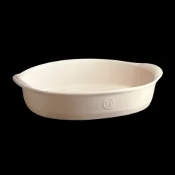 Plat à Four Ovale en Céramique 36,5 x 22,5 cm Argile Emile Henry