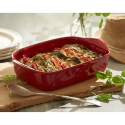 Plat à Four Rectangulaire Farine 29 x 19 cm Emile Henry