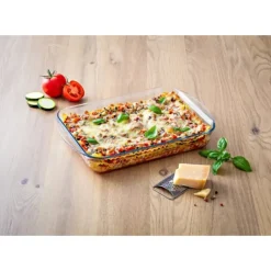 Plat à Lasagnes Rectangulaire en Verre 40 x 27 cm 3,7 L Essentials Pyrex